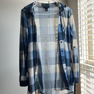 small blue flannel from rue 21